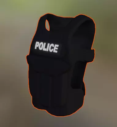 BULLET PROOF VEST Free low-poly 3D model