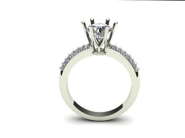 womens ring Free 3D print model