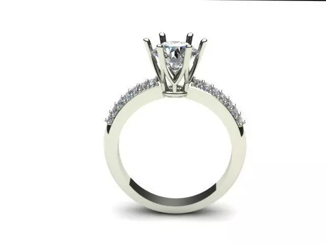 womens ring Free 3D print model