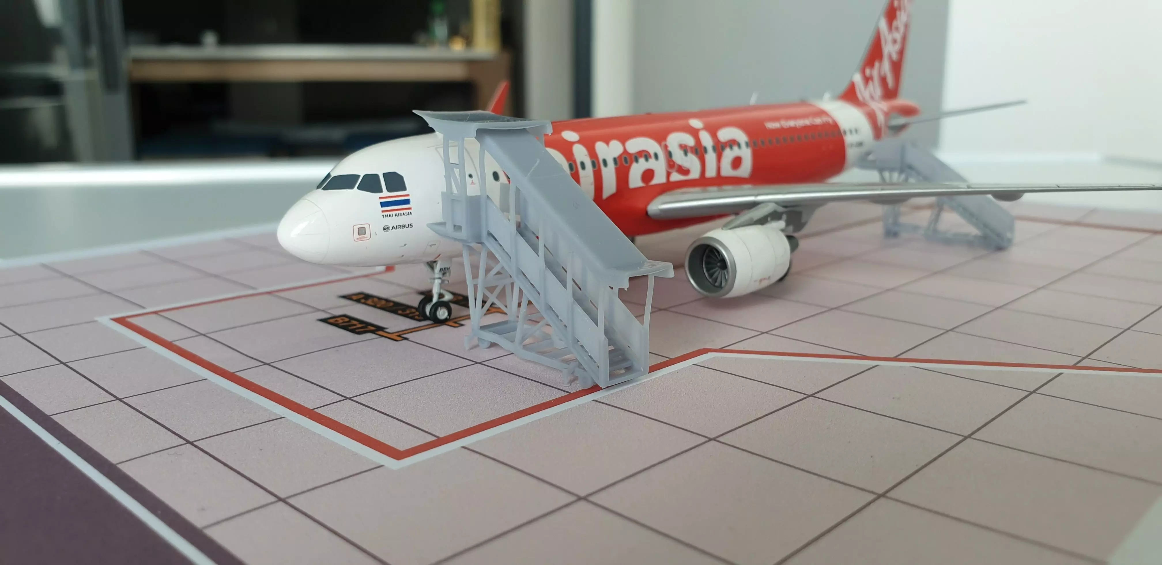 A320 boarding step 3D print model_0