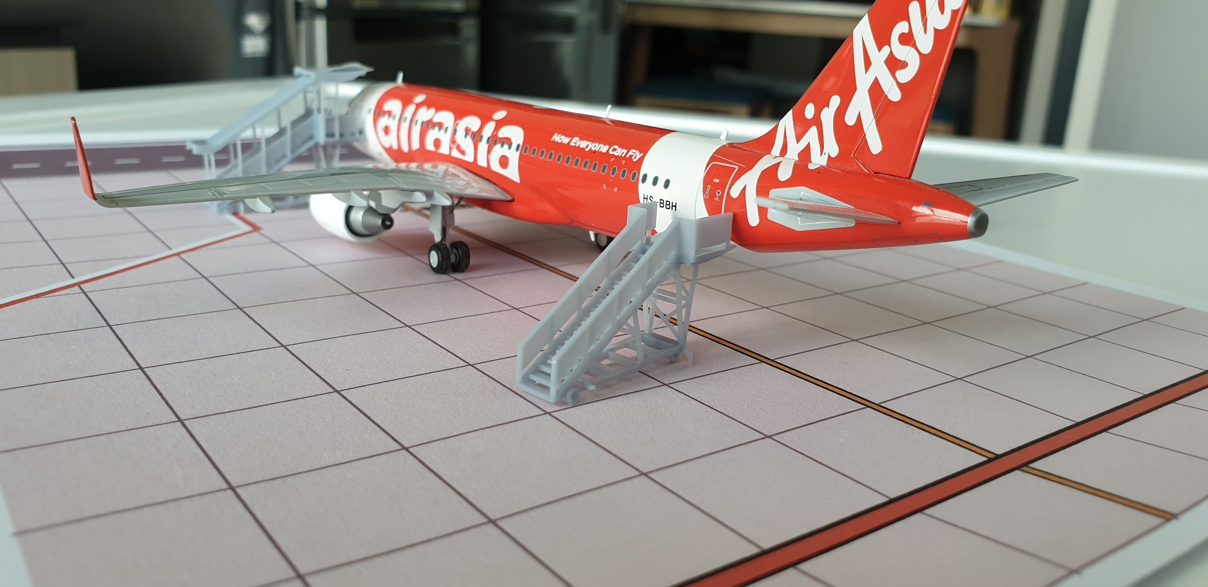 A320 boarding step 3D print model_3