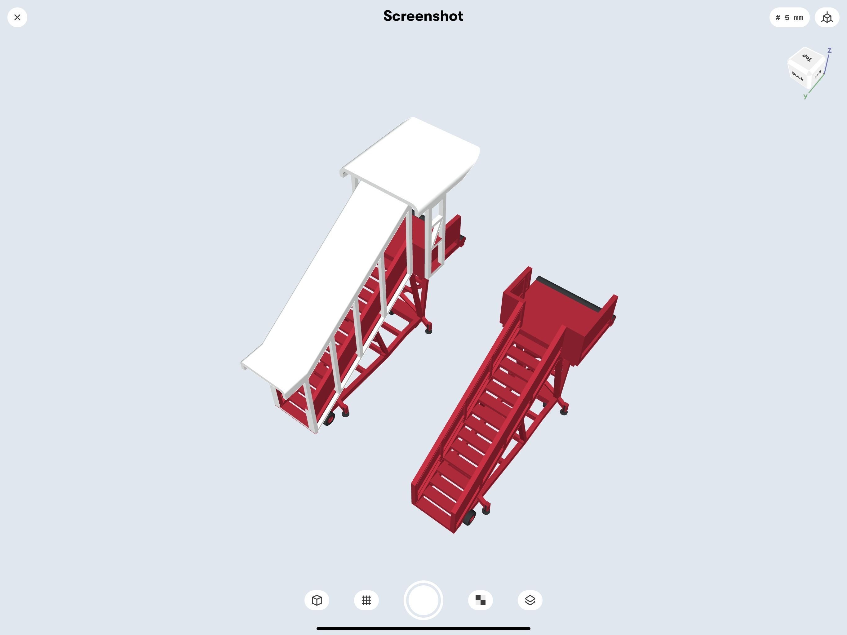 A320 boarding step 3D print model_8