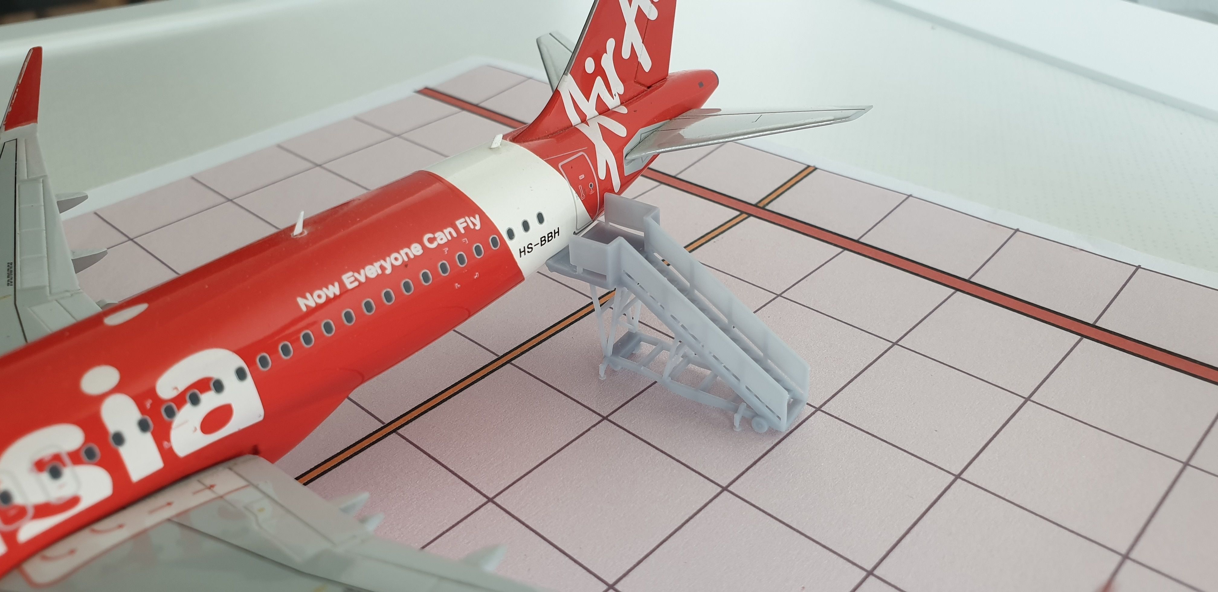 A320 boarding step 3D print model_4