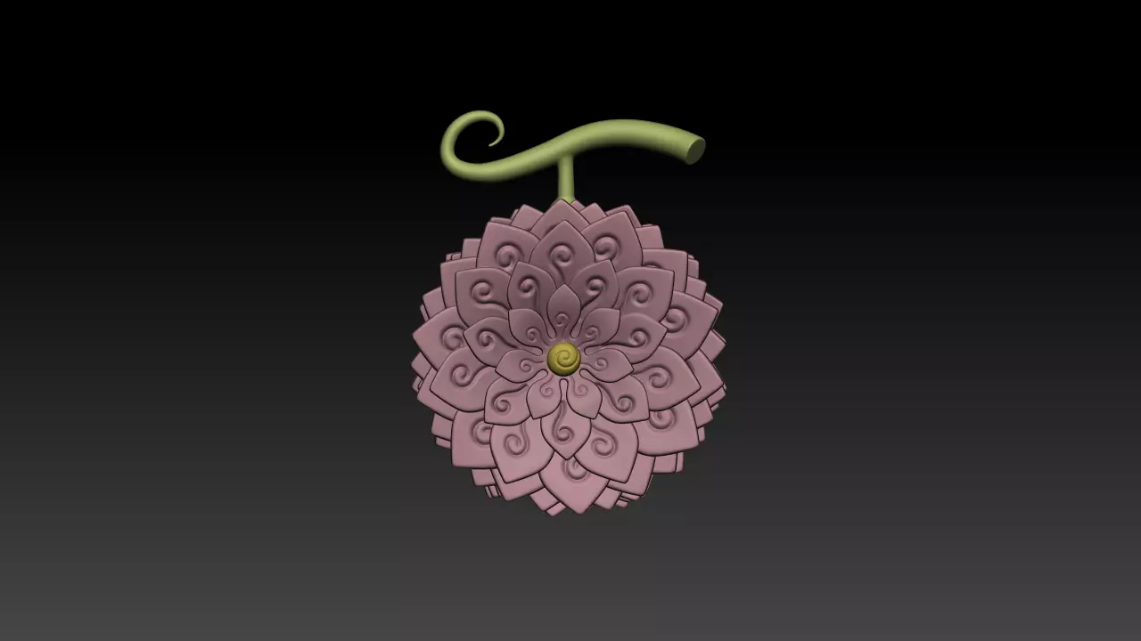 Hana Hana  no Mi  One Piece Devil Fruit 3D print model_0