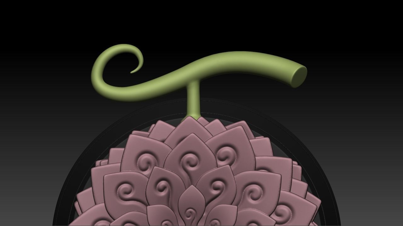 Hana Hana  no Mi  One Piece Devil Fruit 3D print model_23