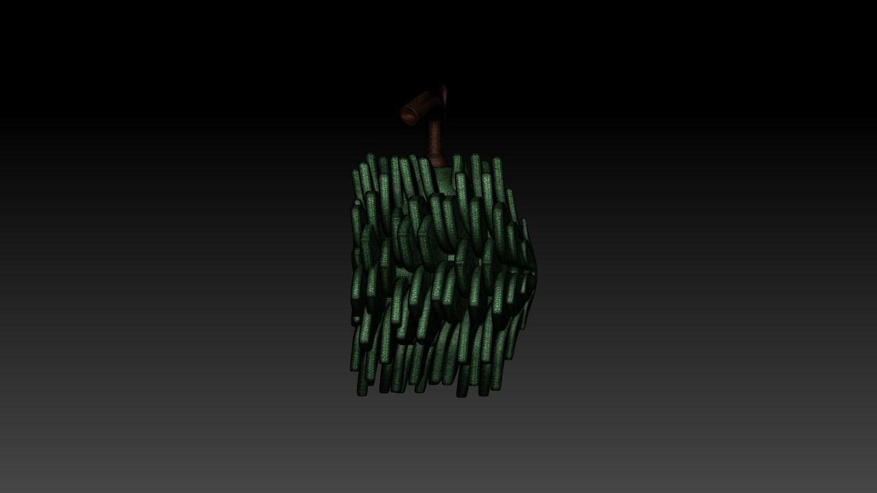 Hana Hana  no Mi  One Piece Devil Fruit 3D print model_3