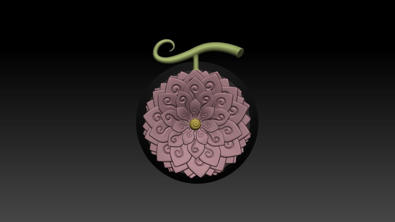 Hana Hana  no Mi  One Piece Devil Fruit 3D print model_8