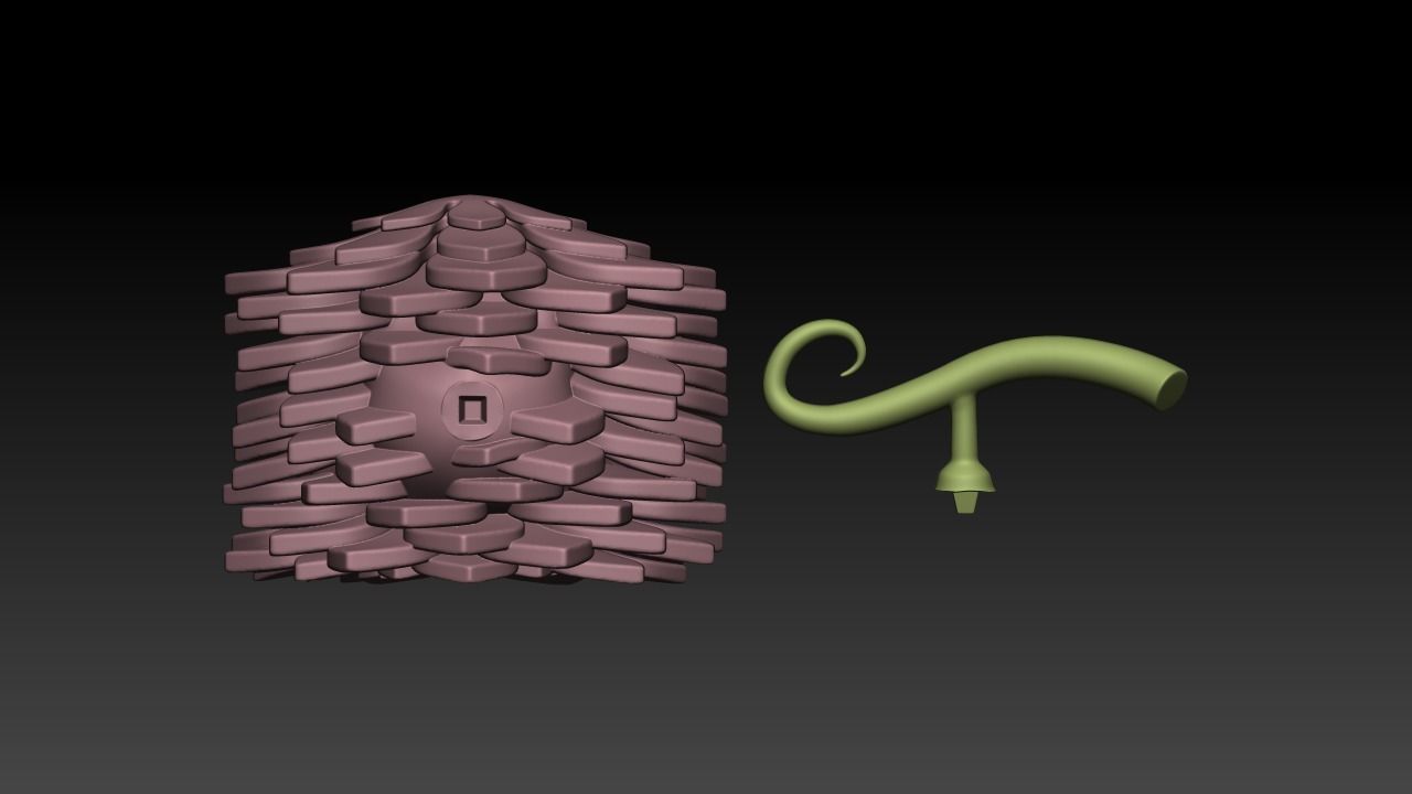 Hana Hana  no Mi  One Piece Devil Fruit 3D print model_20