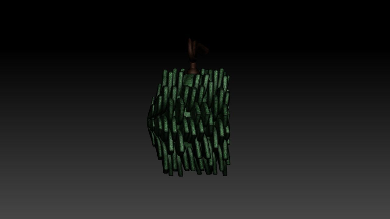 Hana Hana  no Mi  One Piece Devil Fruit 3D print model_7