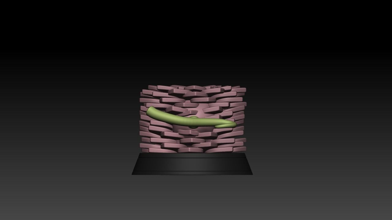 Hana Hana  no Mi  One Piece Devil Fruit 3D print model_12