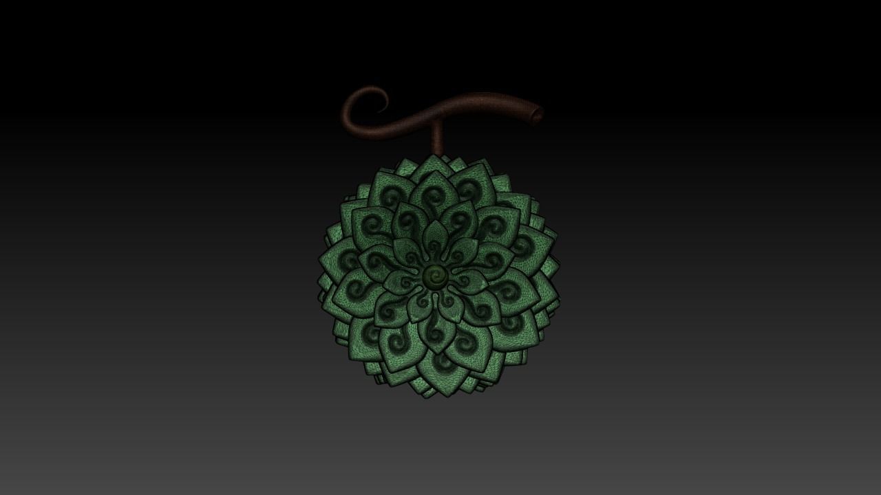 Hana Hana  no Mi  One Piece Devil Fruit 3D print model_1