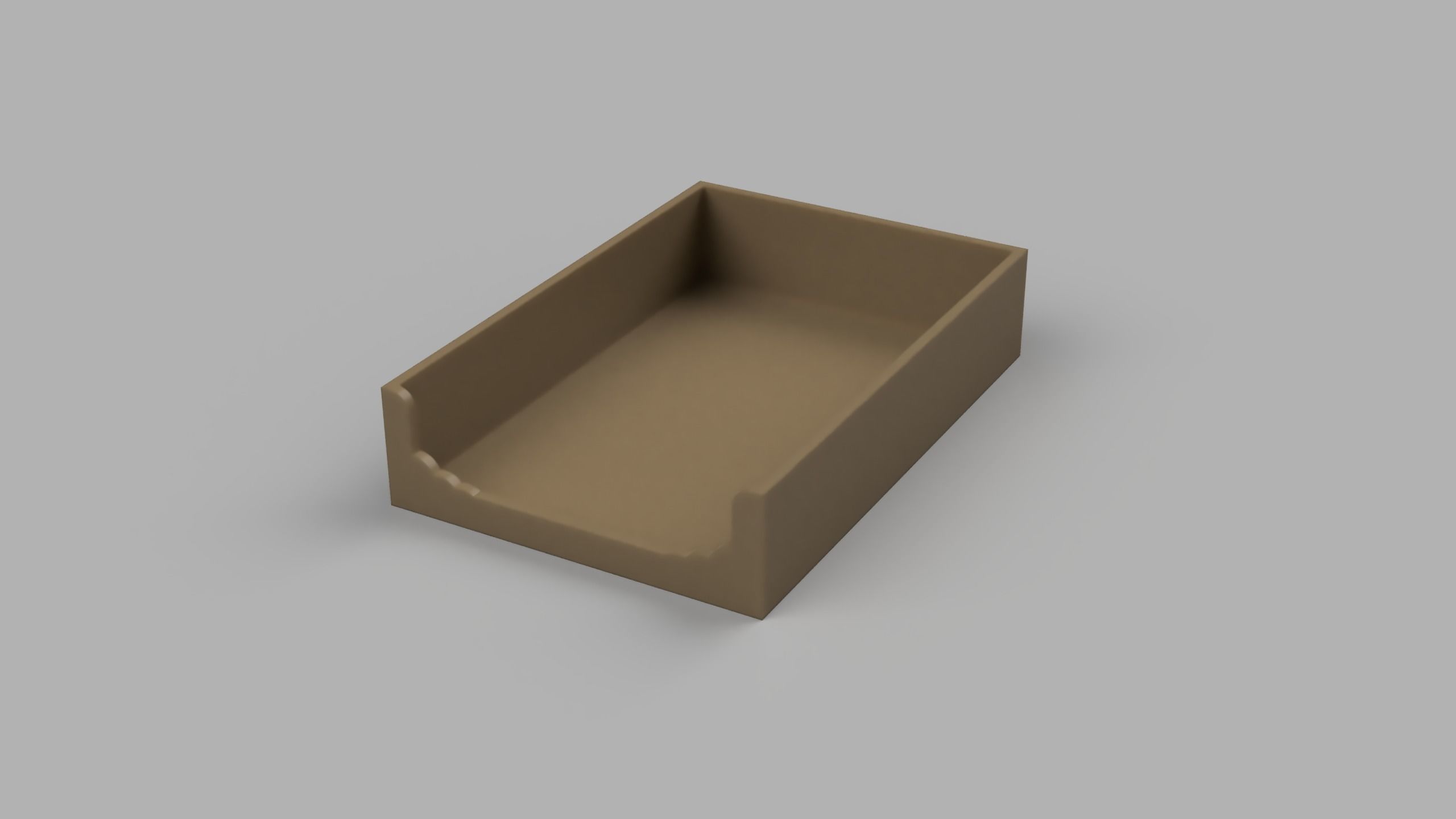 Sponge Tray Holder for kitchen or counter top 3D print model_14
