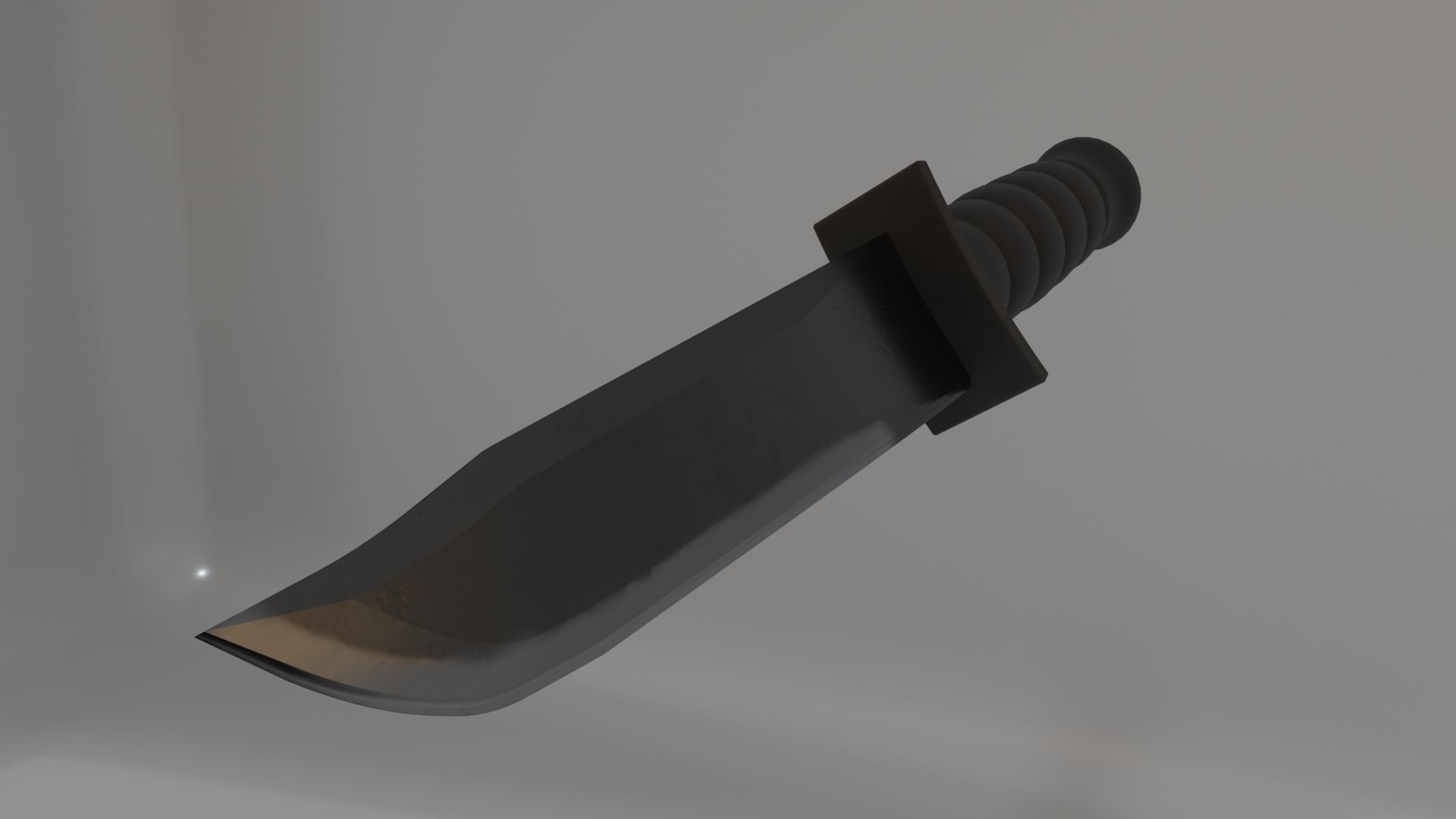 Army knife Low-poly 3D model_1