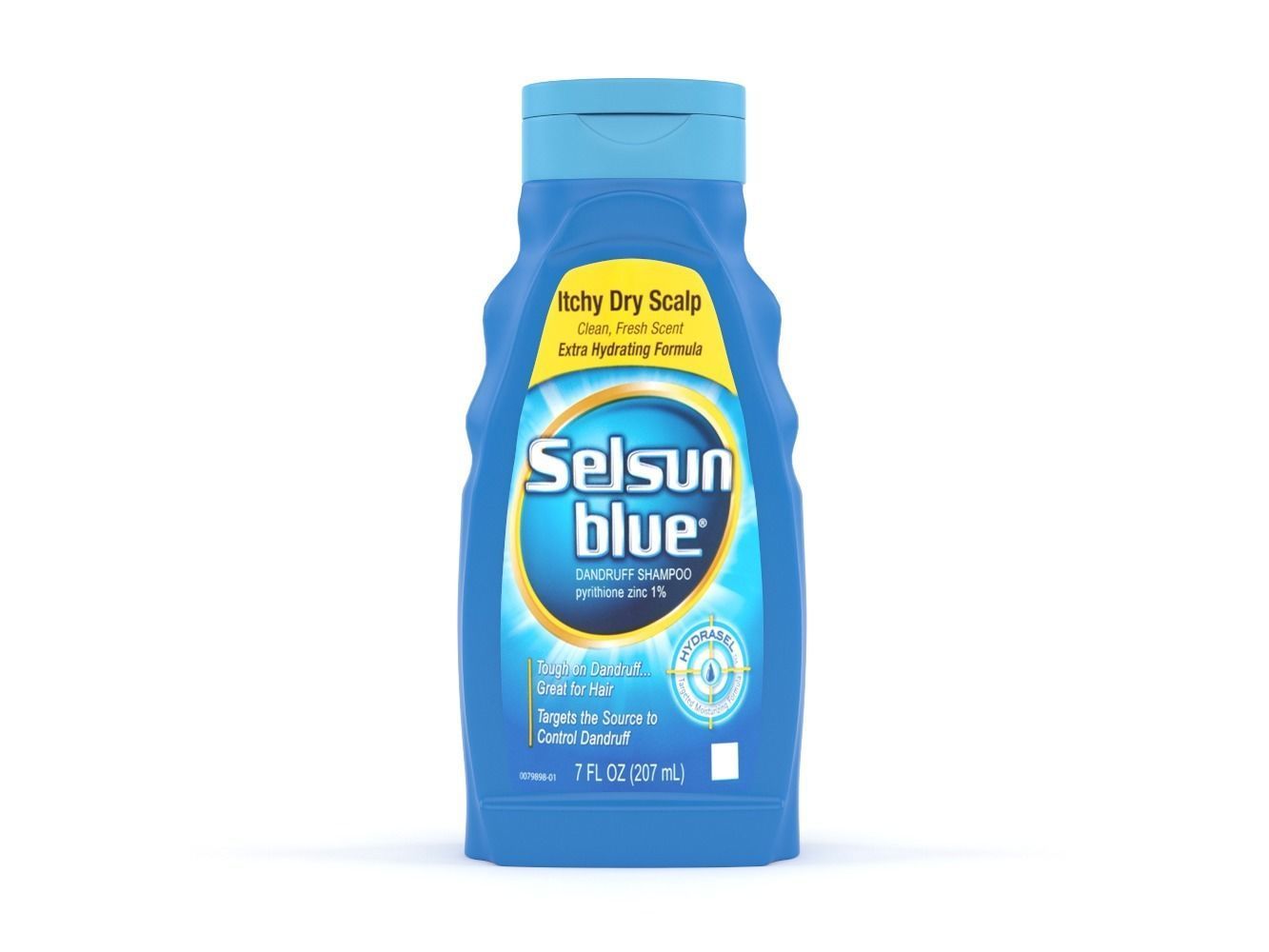 Selsun Blue Dandruff Shampoo 3D model_4