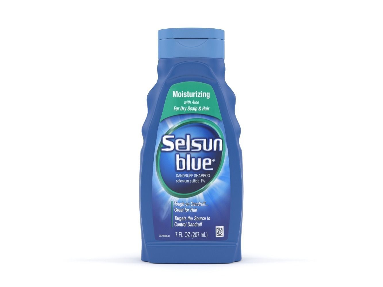 Selsun Blue Dandruff Shampoo 3D model_1
