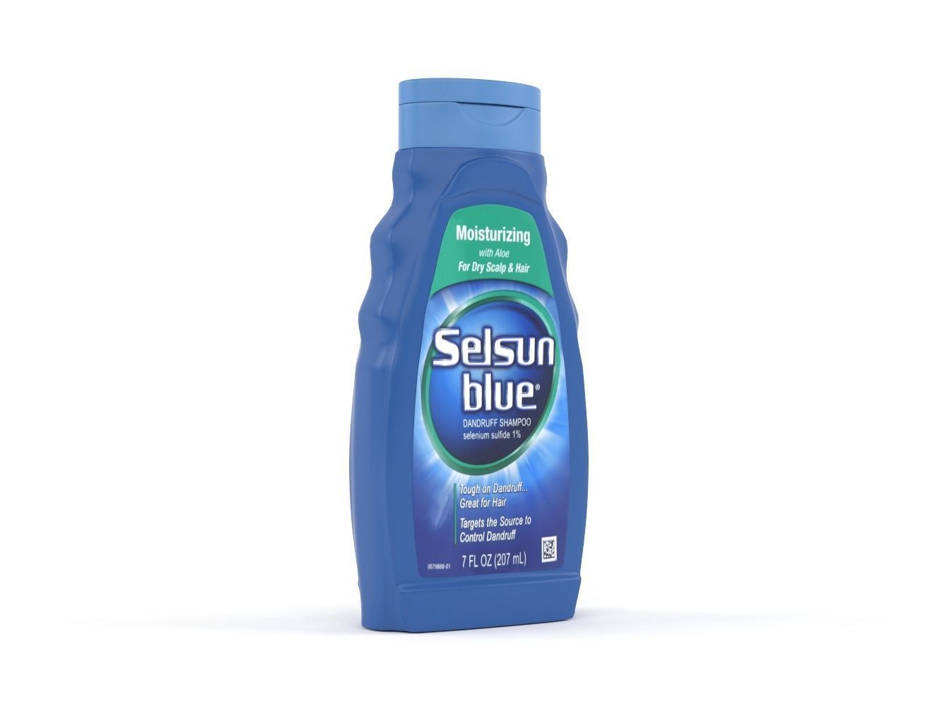 Selsun Blue Dandruff Shampoo 3D model_3