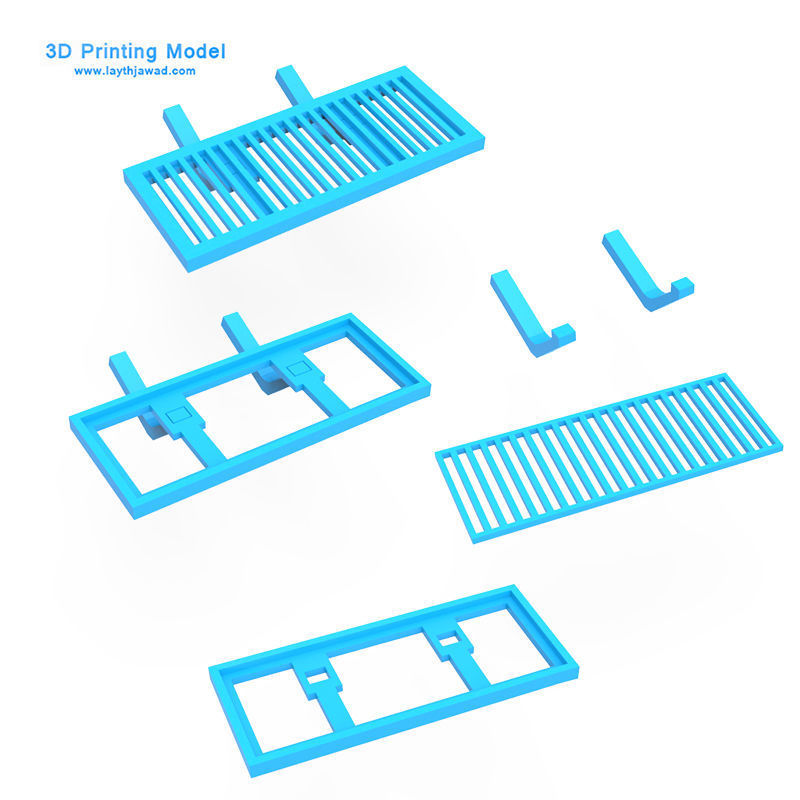 Trailer water tank on 3D print model_10