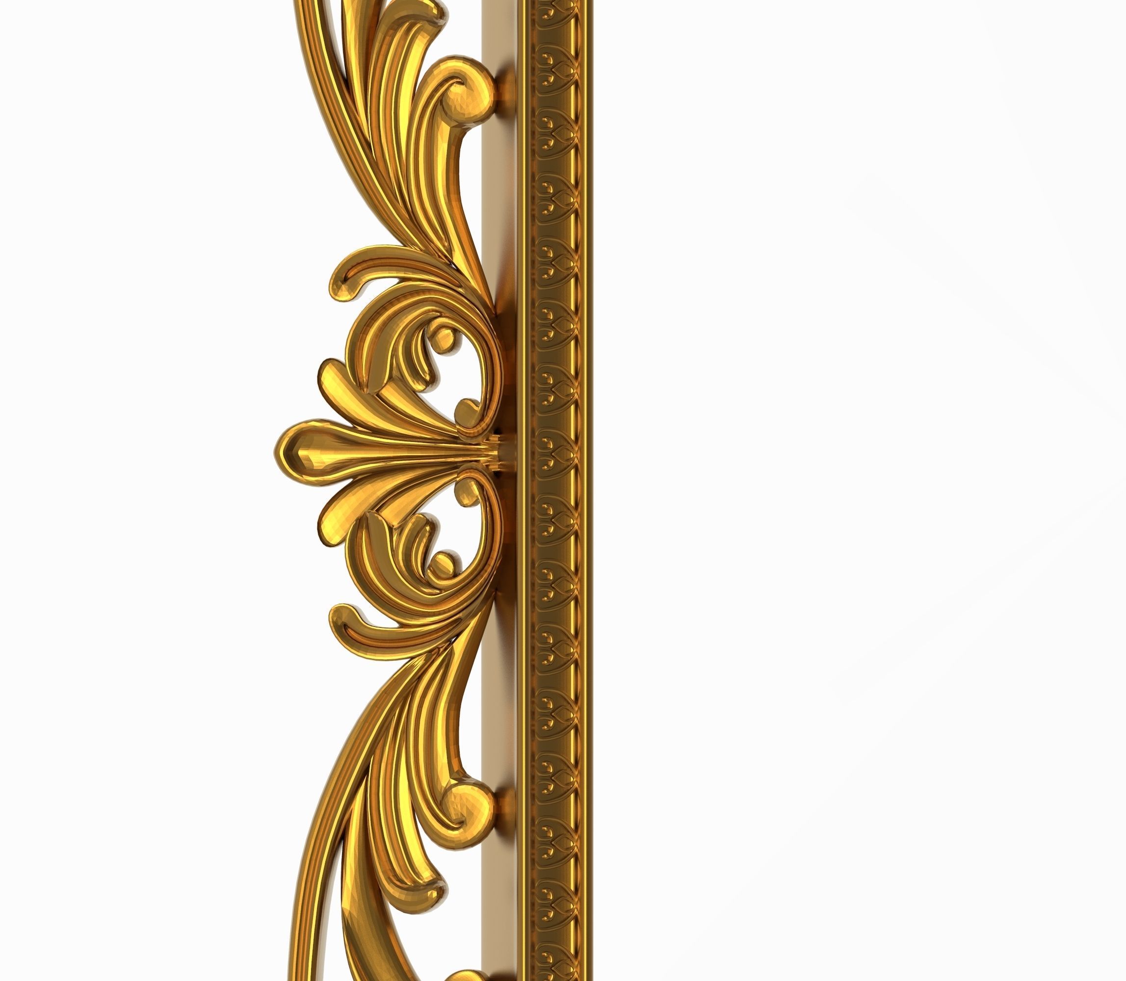 Carved Picture Frame 3D model 3D model_2