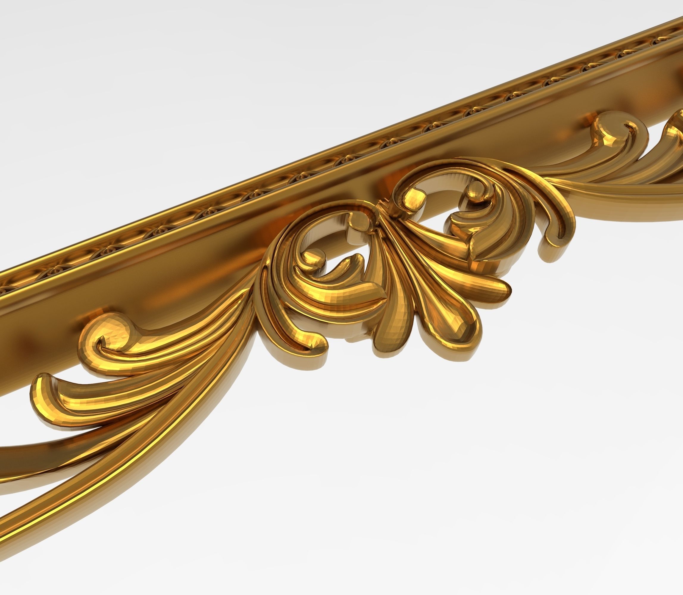 Carved Picture Frame 3D model 3D model_4