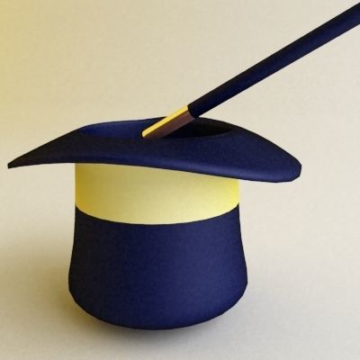 Hat 3d model top 3D model_1