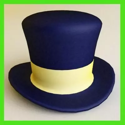 Hat 3d model top 3D model_0