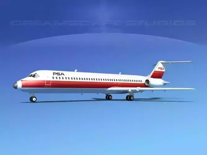 Douglas DC-9-40 PSA