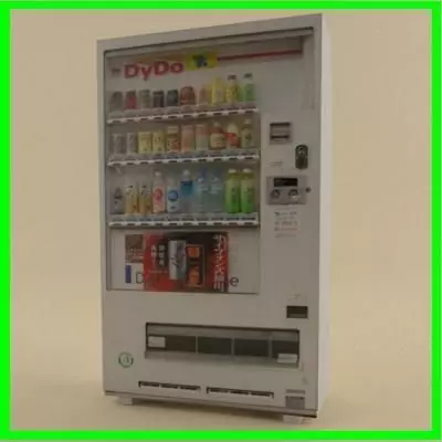  Vending Machine 3D model_0