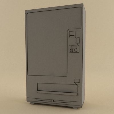  Vending Machine 3D model_3