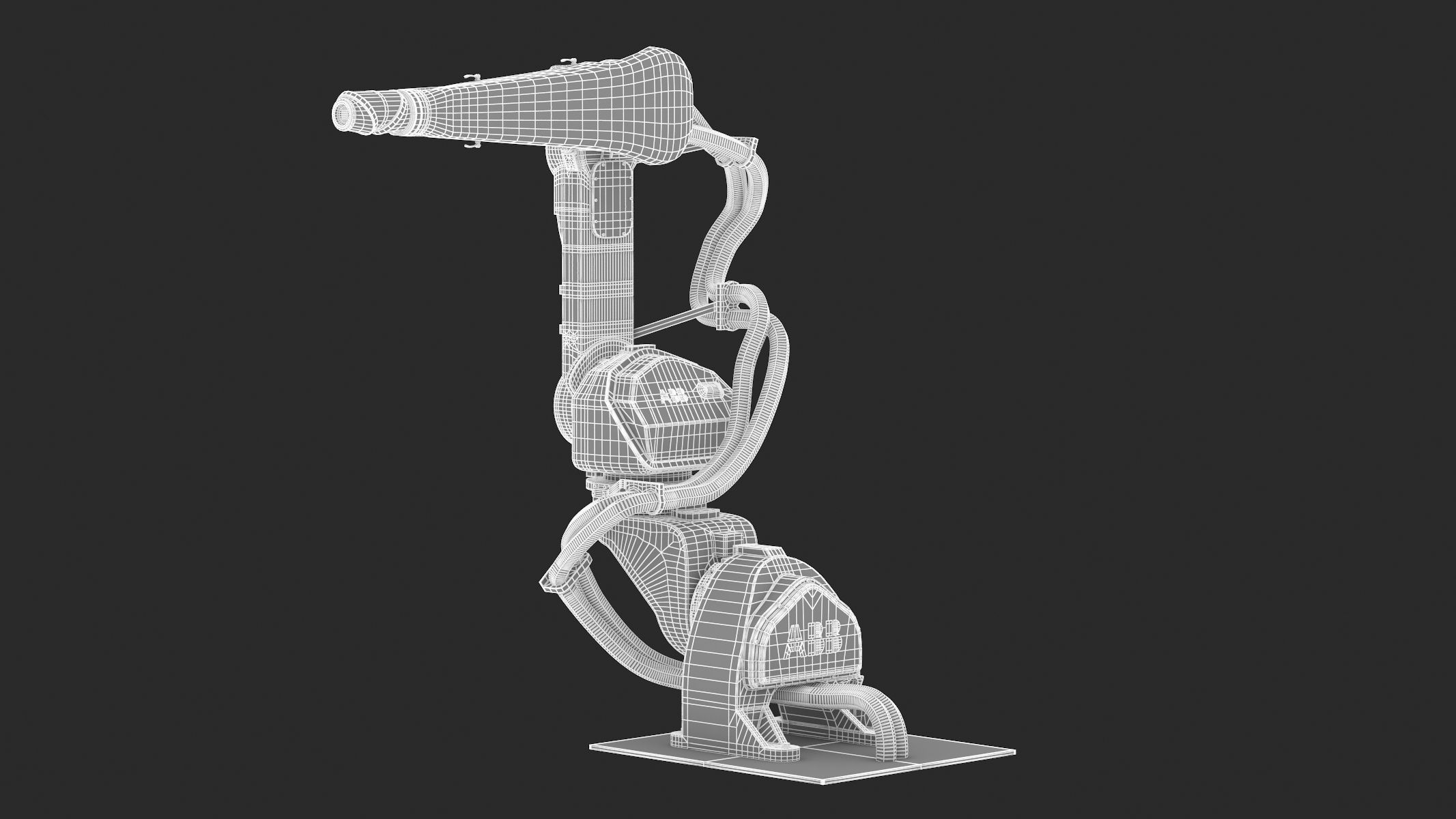 ABB IRB 5500-27 Compact Paint Robot  3D model_17