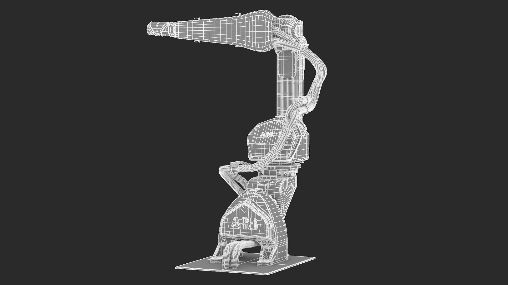 ABB IRB 5500-27 Compact Paint Robot  3D model_16
