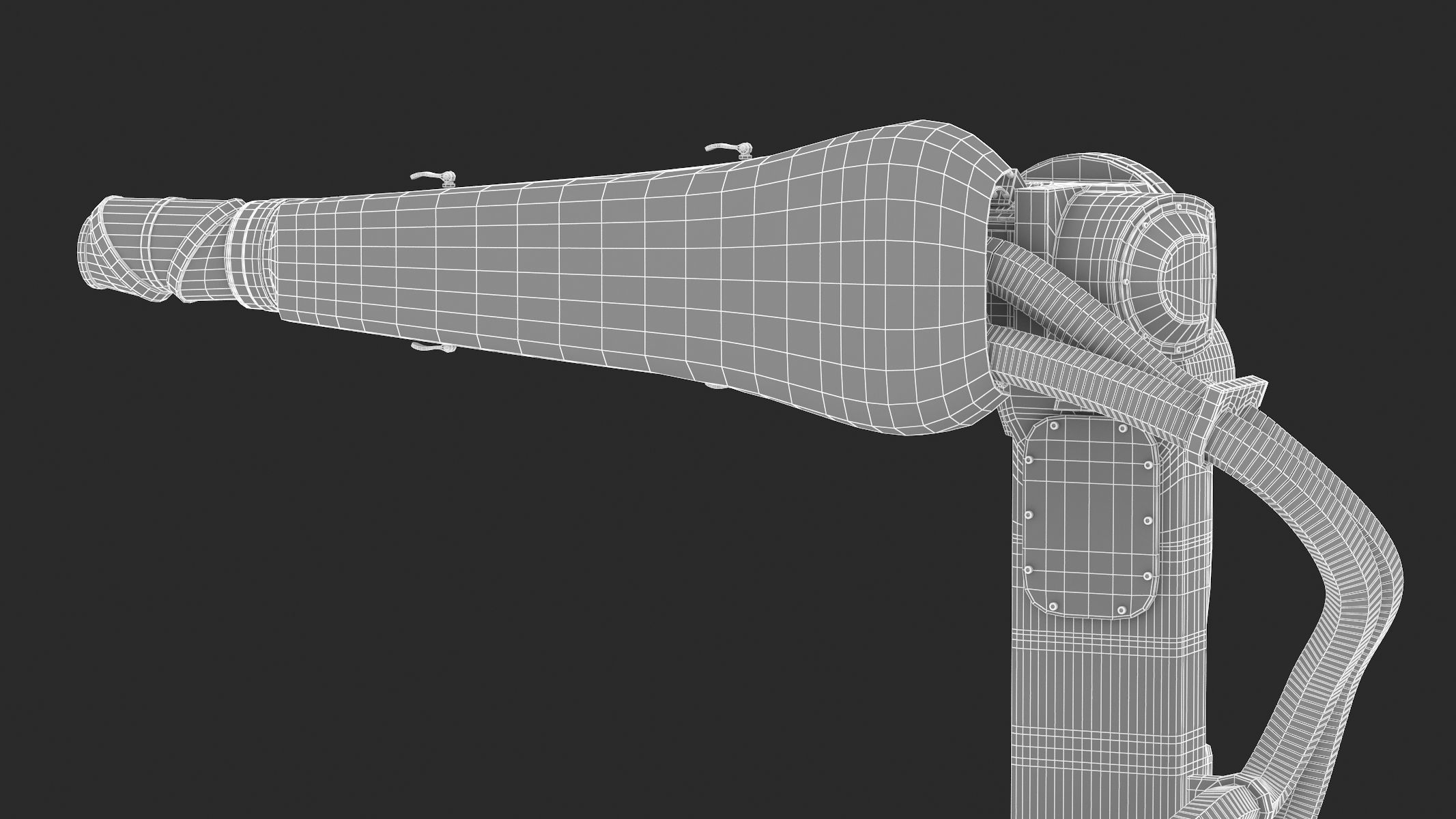 ABB IRB 5500-27 Compact Paint Robot  3D model_8