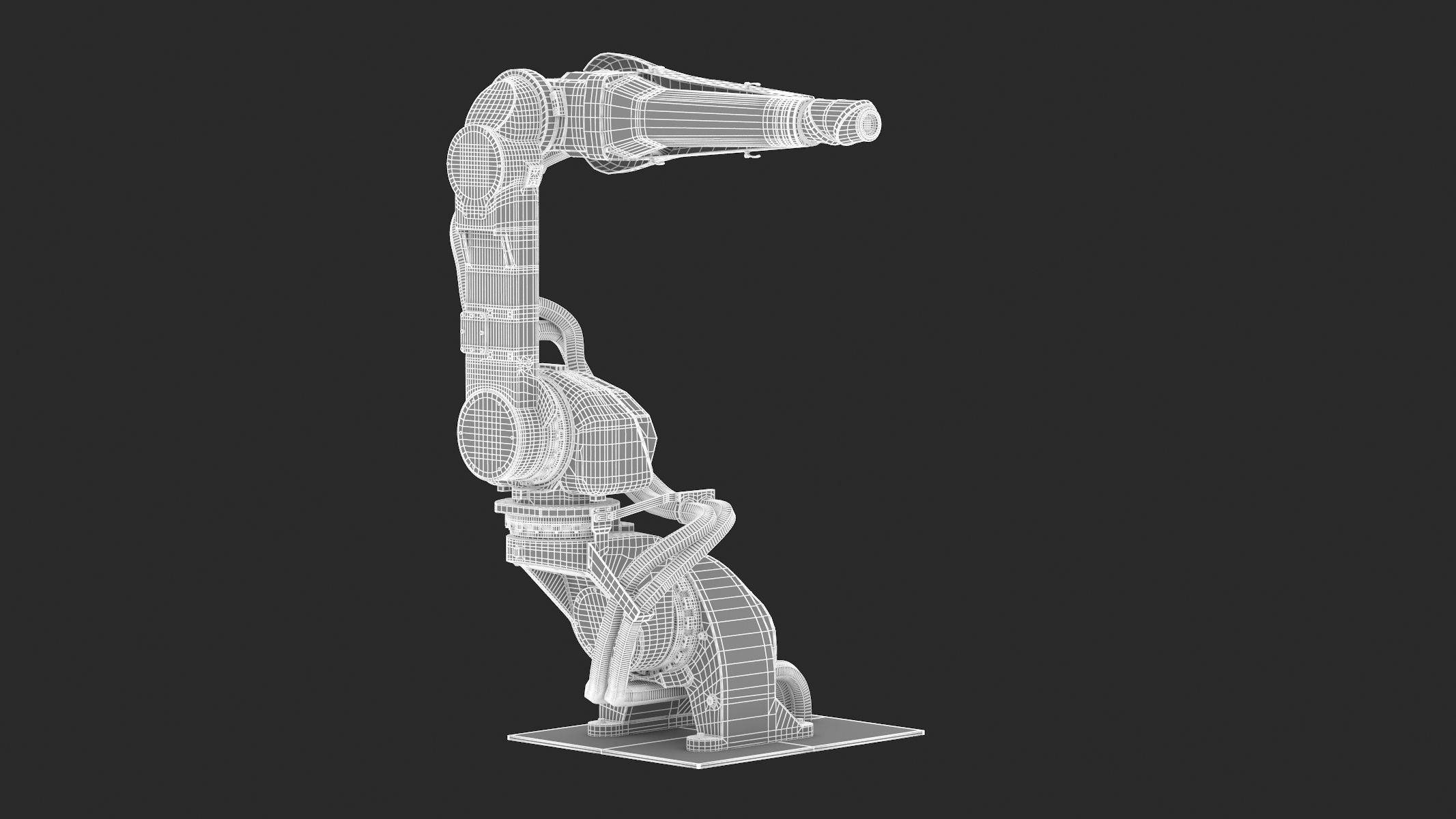 ABB IRB 5500-27 Compact Paint Robot  3D model_18