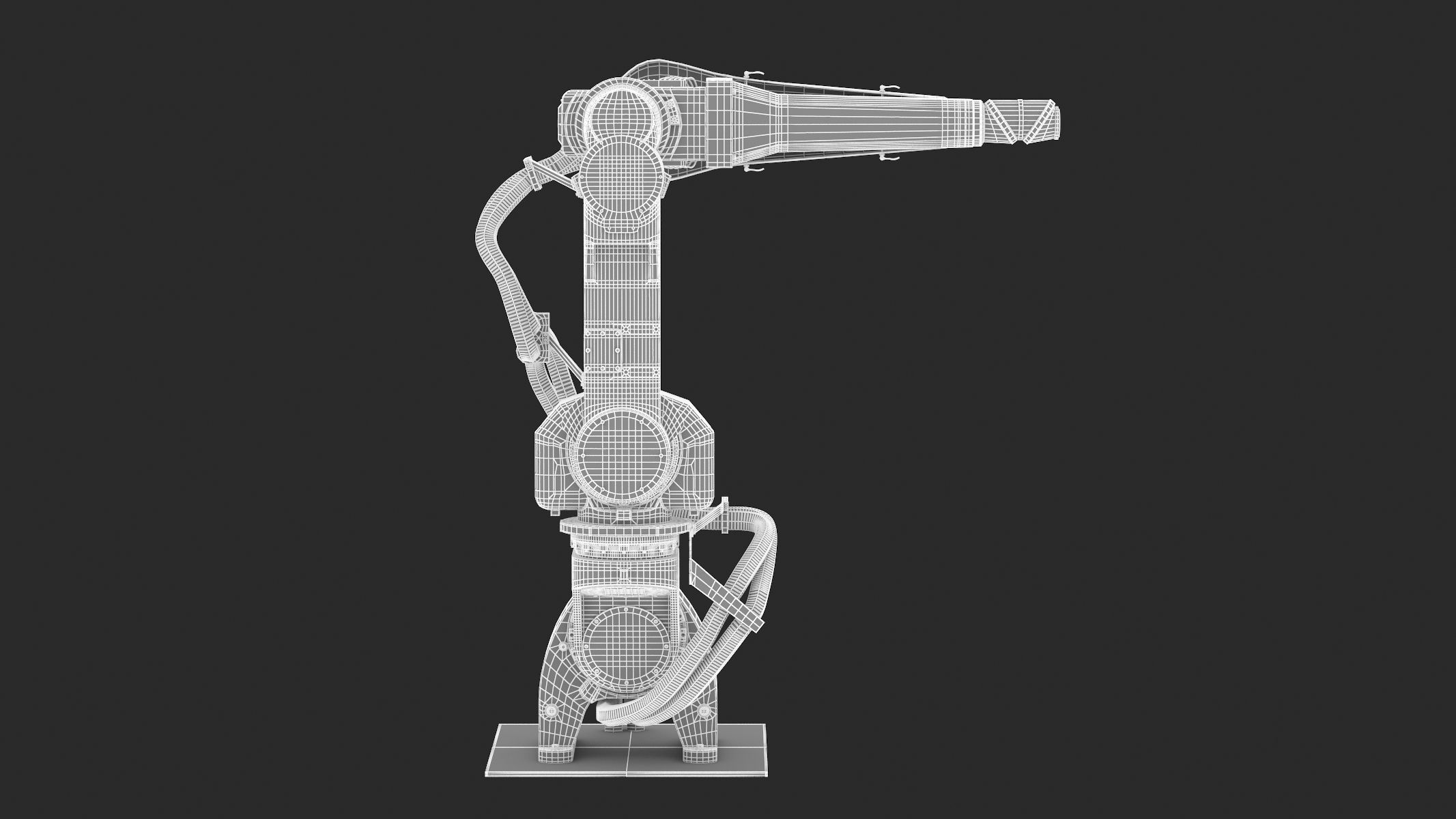 ABB IRB 5500-27 Compact Paint Robot  3D model_19