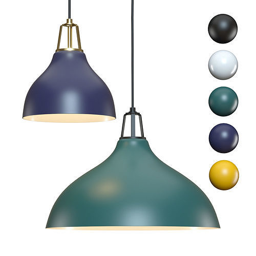 Crate and Barrel - Maddox Bell Pendant 3D model