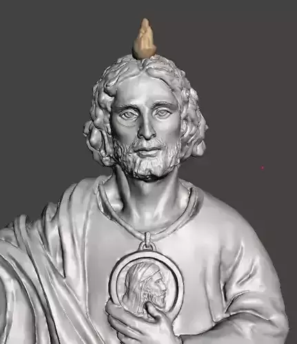 Saint Jude Full Body Sculpture  3D print model