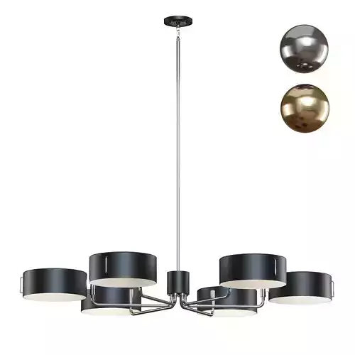 Crate and Barrel - Axle Chandelier