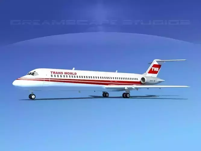 Douglas DC-9-40 Trans World 2