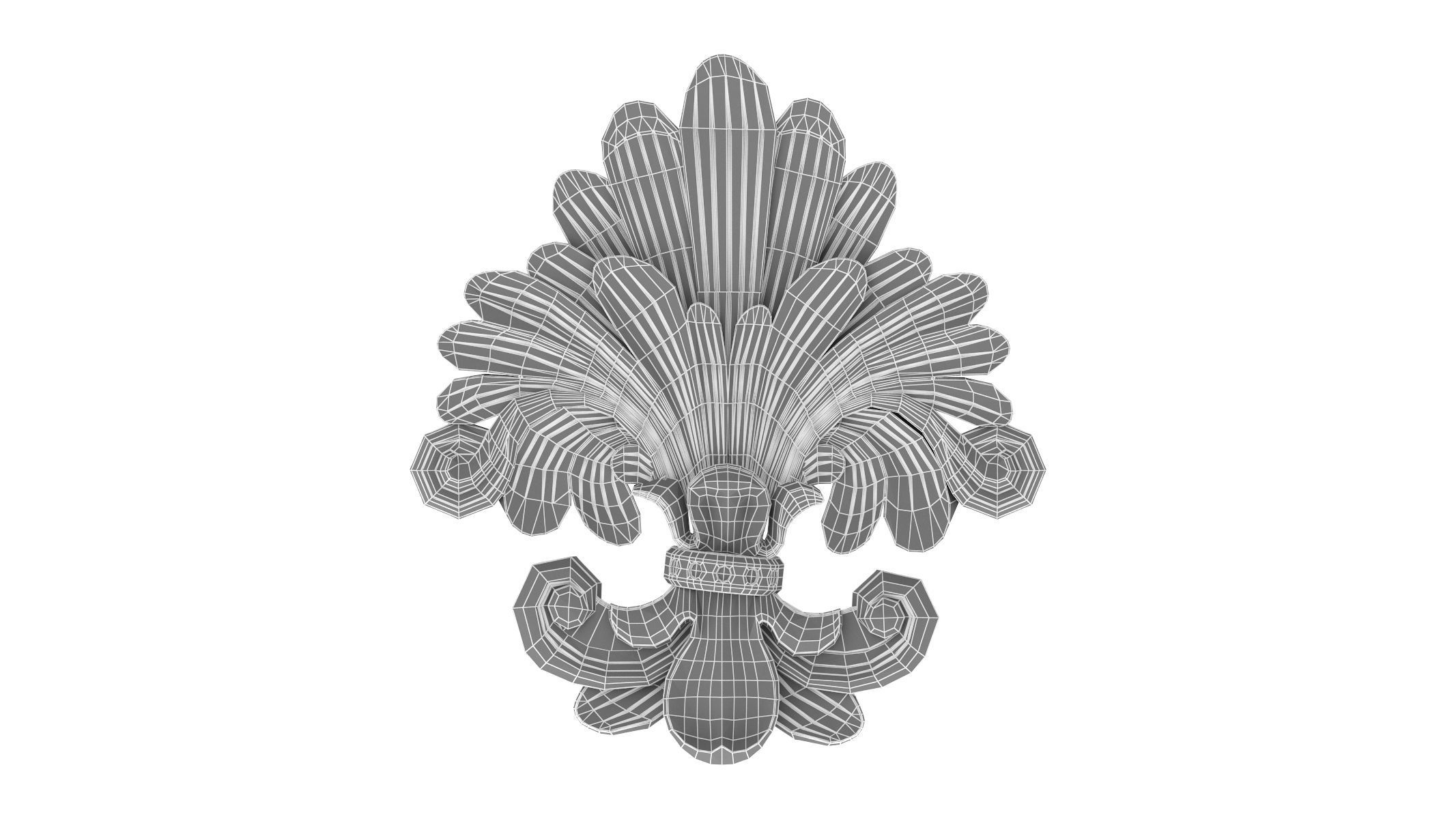 Classic Pattern 25 3D model_5