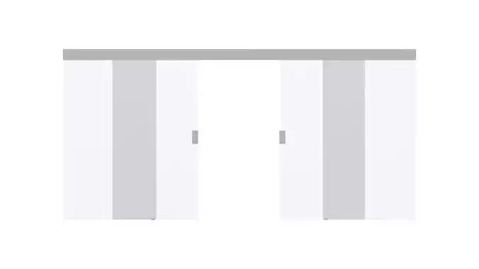 Glass Sliding Door 3D model