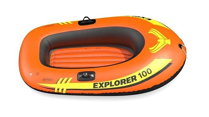 Intex Explorer 100 Inflatable Boat Series 3D model