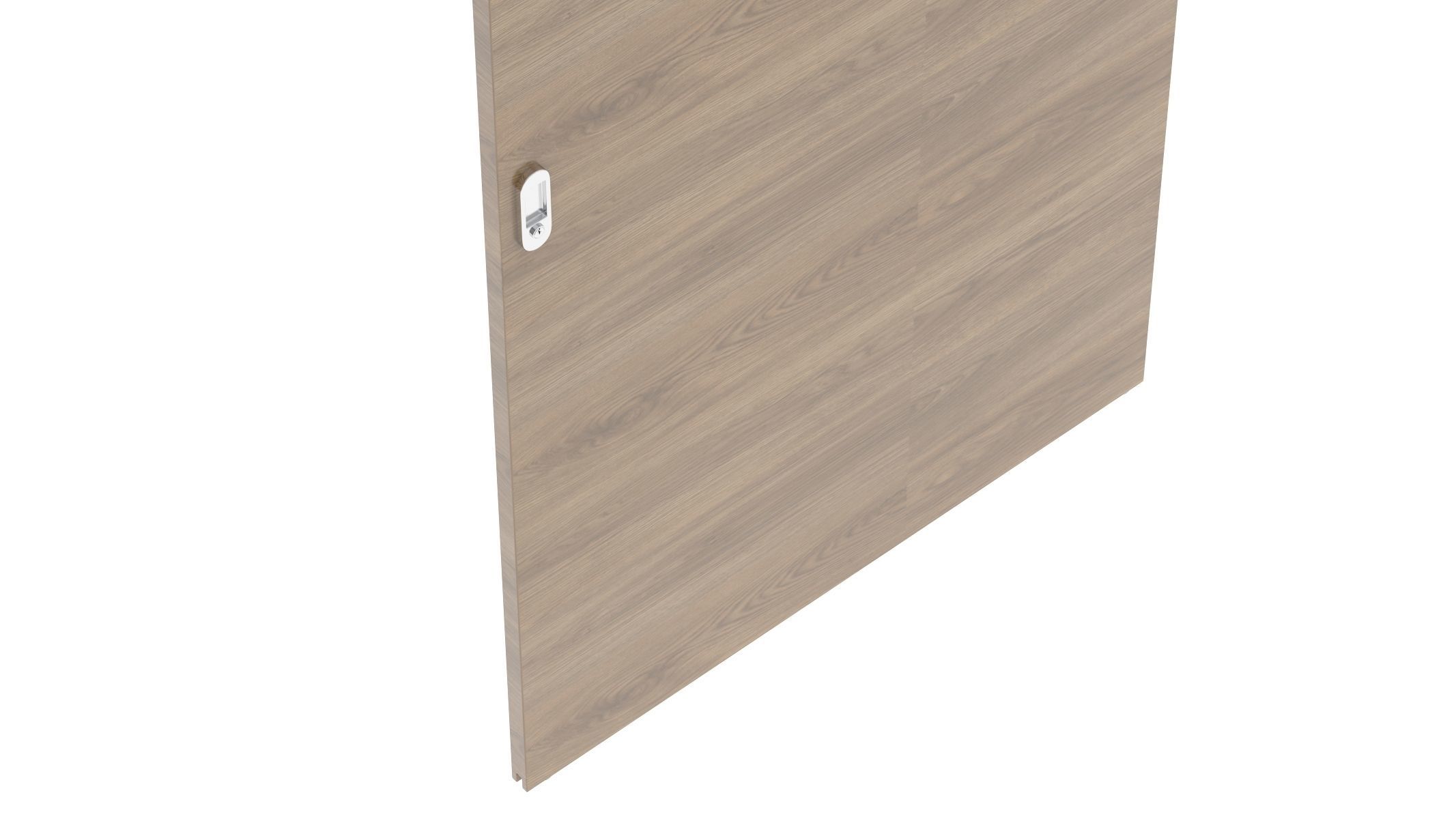Wood Sliding Door 3D model_16
