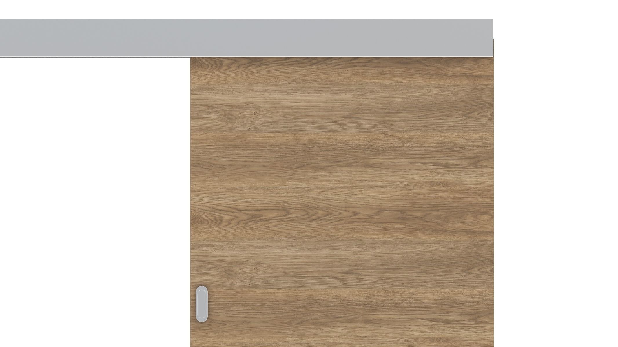 Wood Sliding Door 3D model_12