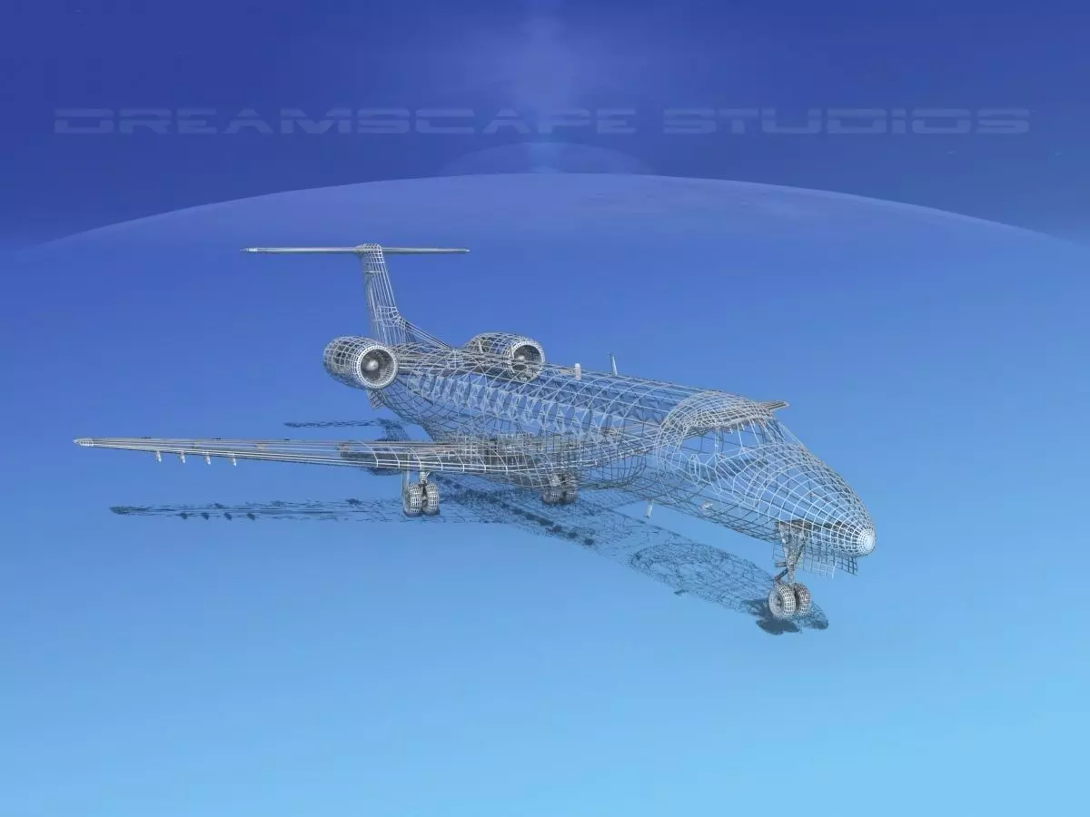 Embraer ERJ-145 Aero Mexico Connect 3D model_17