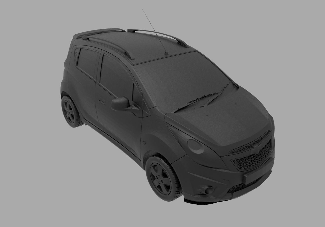 Chevrolet Spark 3D printable model 2018 | CGTrader