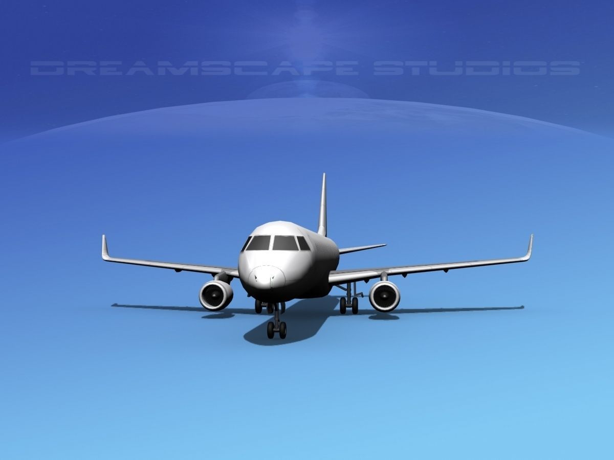 Embraer E-190 LP SS 3D model_1