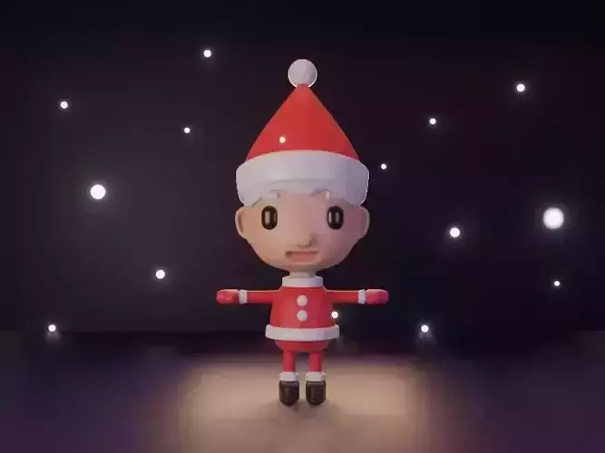 Character design Santa claus