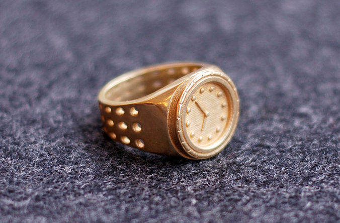 Watch Ring 3D print model