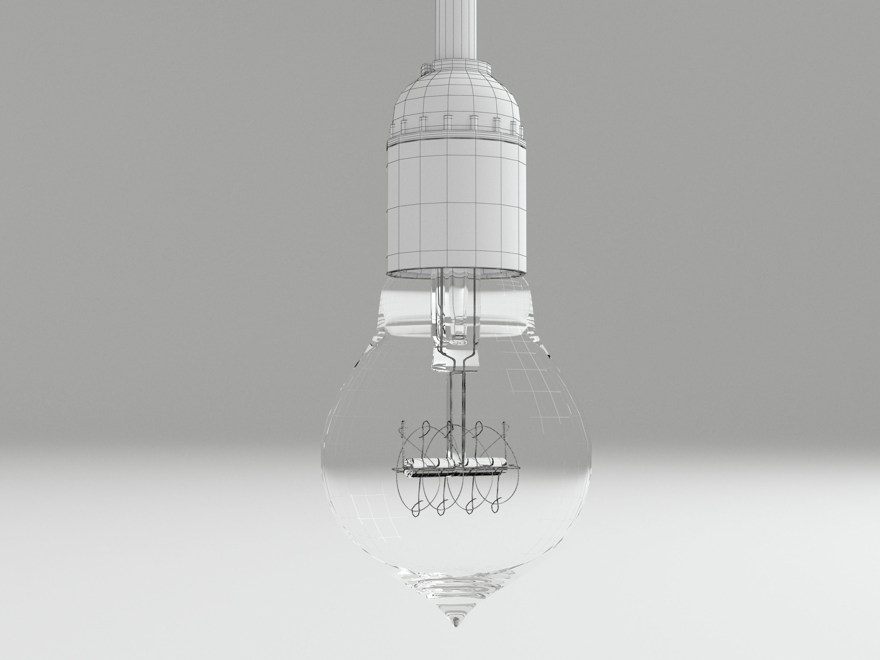Bulb light 10 3D model_1