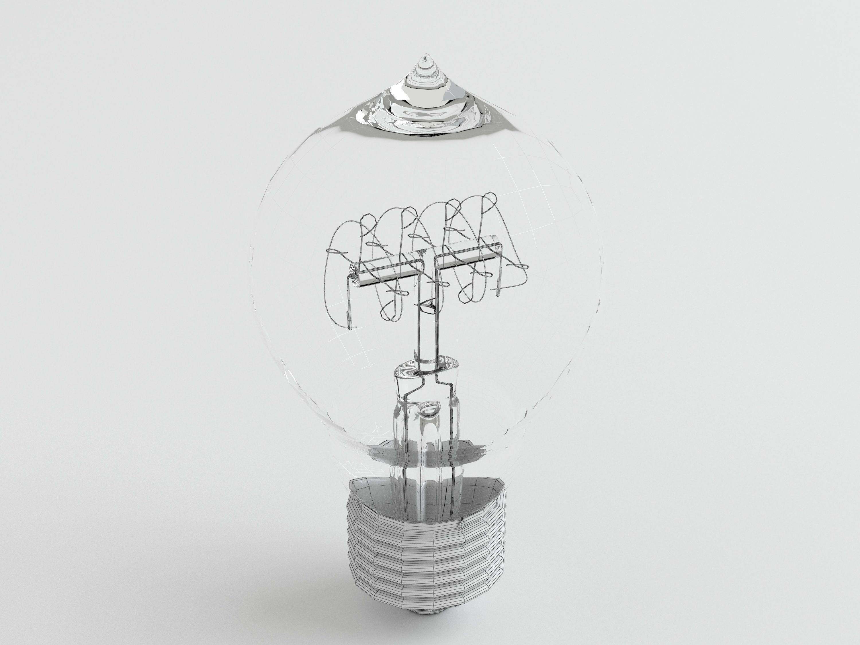 Bulb light 10 3D model_5