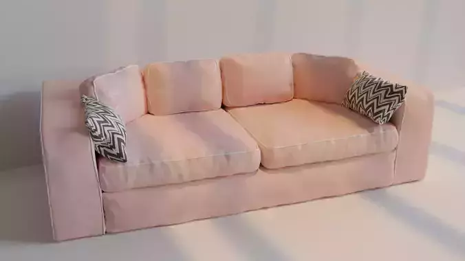 Couch 3D model sofa